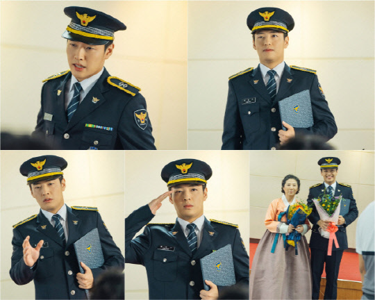 강하늘 제복사진 (사진=KBS2 제공)